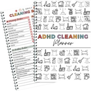 ADHD Cleaning PlannerA4 Size Daily ...
