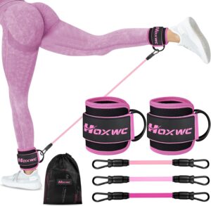 HOXWC Ankle Resistance Bands with C...