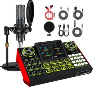 G9 Podcast Microphone Bundle with L...