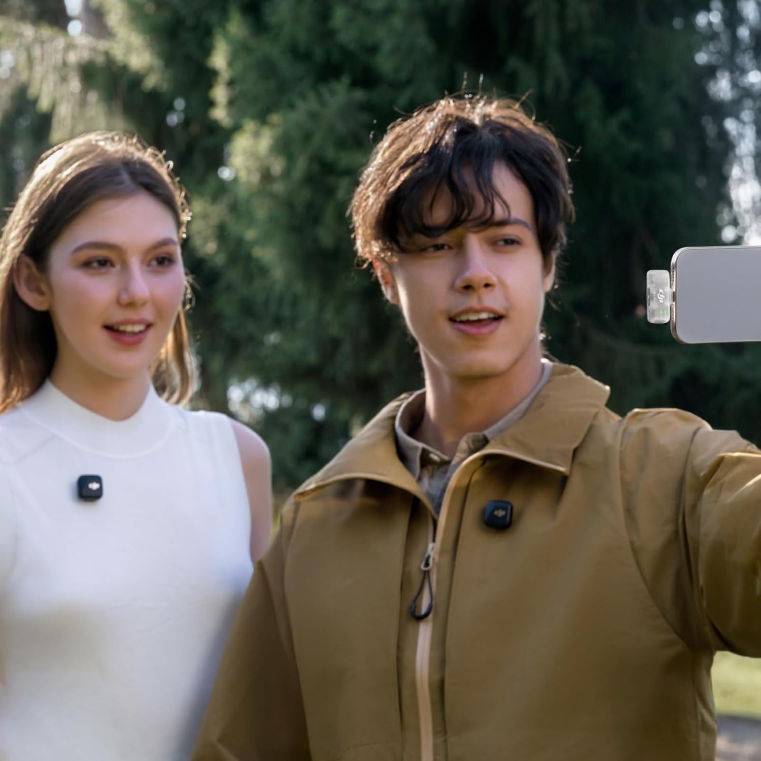 DJI Mic Mini (2 TX + 1 Mobile RX), Wireless Lavalier Microphone for iPhone 17/16/15 & Android/PC/Tablet, Plug-and-Play, 300m Transmission, Ultralight, Active Noise Cancelling, YouTube, Vlog, Streaming - Image 8