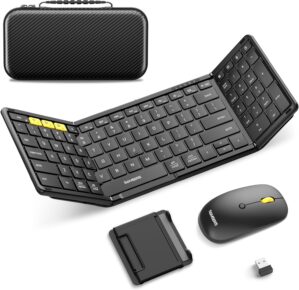 Foldable Keyboard and Mouse, Samser...