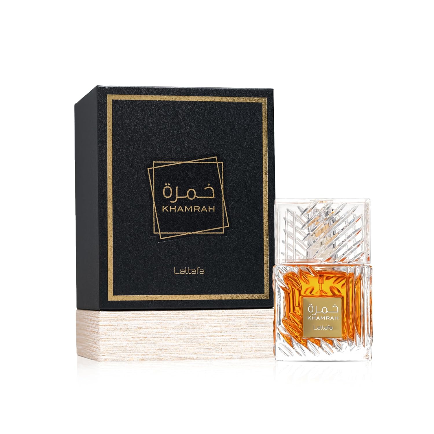 Lattafa Khamrah - Vanilla, Warm Spicy, Amber, Cinnamon - Eau de Parfum Long-Lasting Fragrance for Unisex, 3.40 Ounce / 100 ml - Image 2