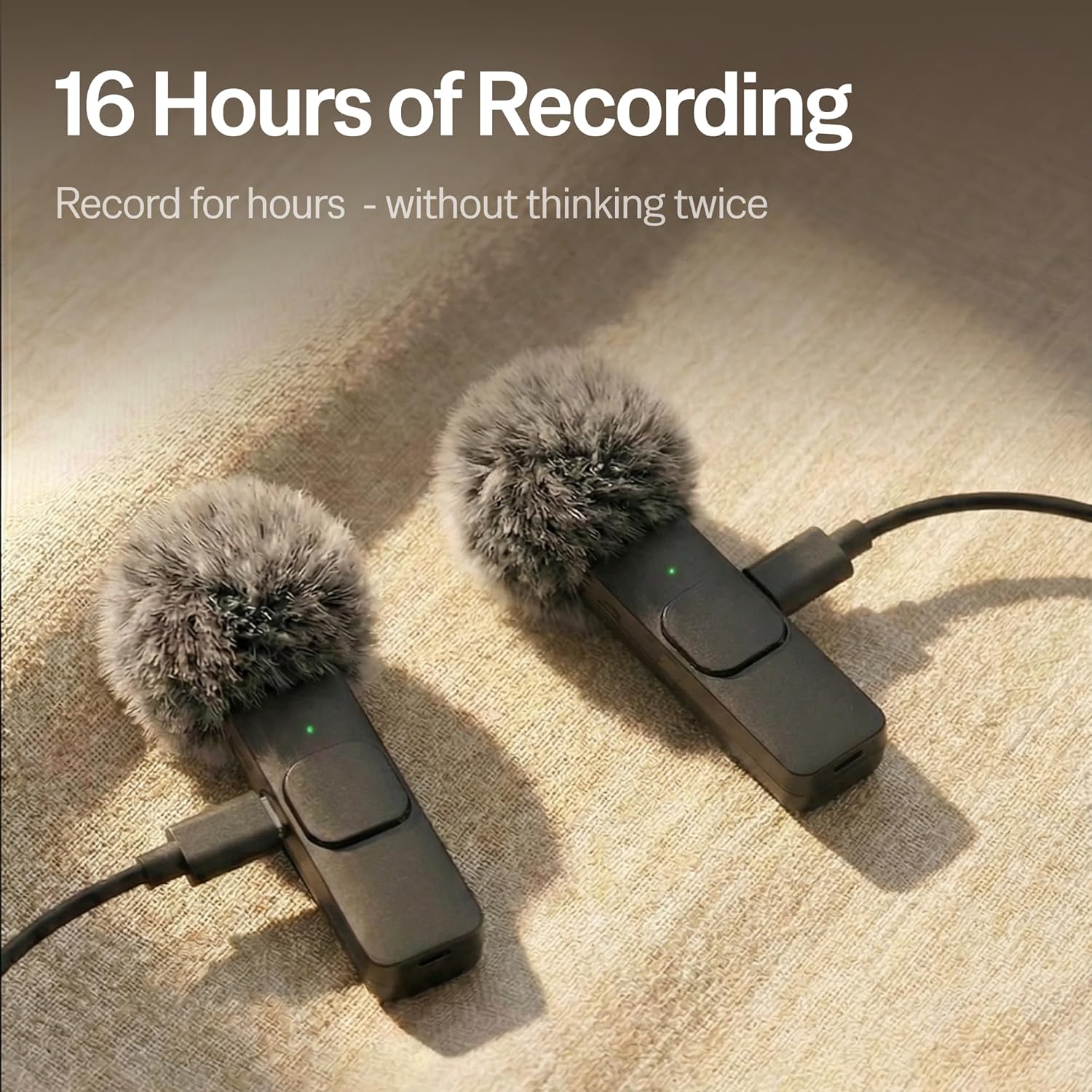 Mini Mic Pro (Latest Model) - Wireless Mini Microphone for iPhone, iPad, Android - 2 Pack Lavalier Microphone for Video Recording - iPhone Mic Crystal Clear Recording with USB-C for Content Creators - Image 4