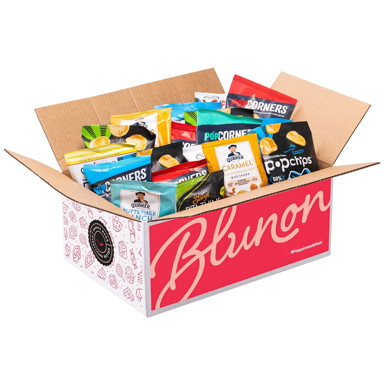 Snacks Variety Pack for Adults - Snack Box Care Package Gift Box - Bulk Healthy Snack Bag Assortment (34 pack) - Image 3