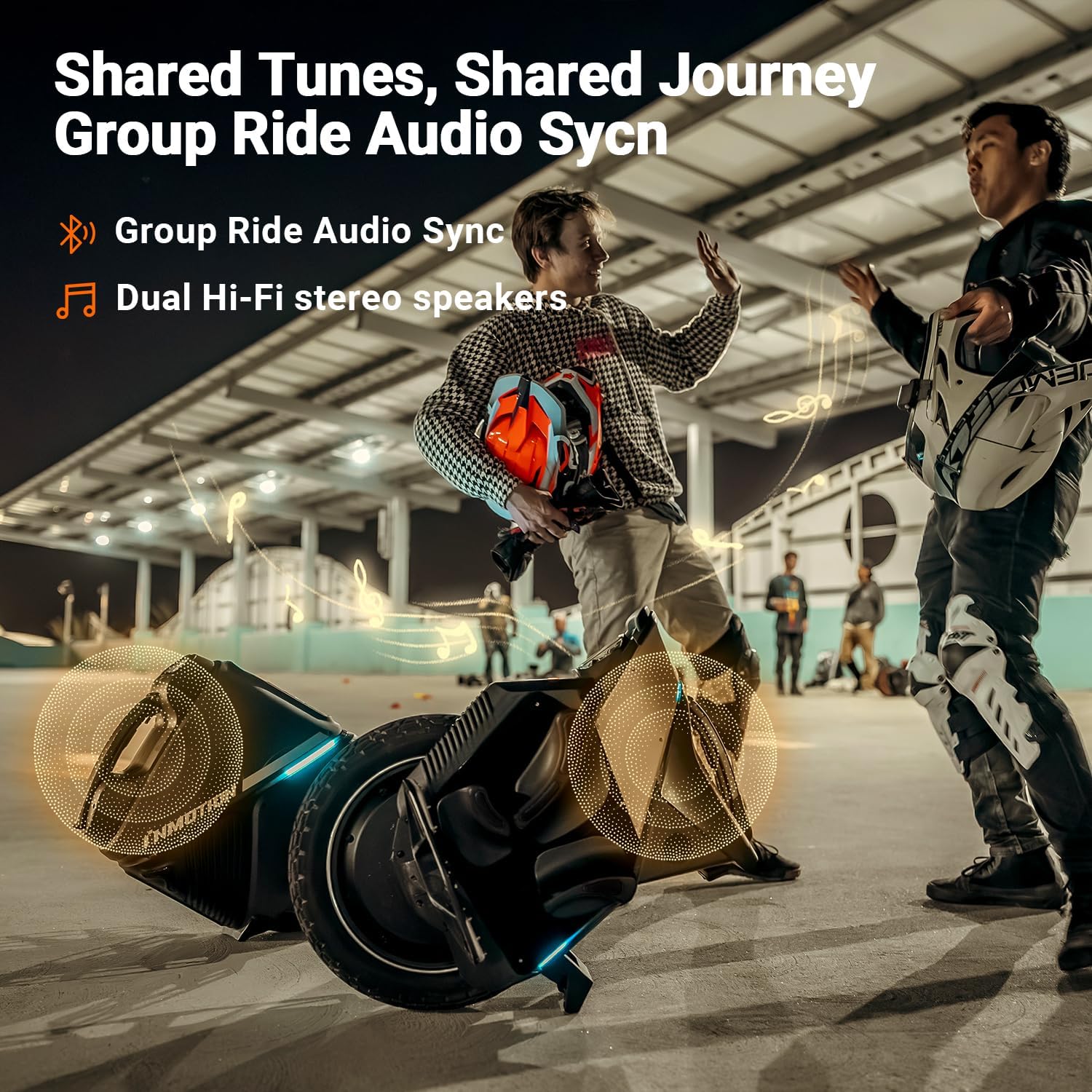 Inmotion V12S City Commuter EUC: 120km Range, 4.3" Touchscreen, Anti-Theft Alarm, 90mm Suspension, UL2272 & IPX6 - Image 4