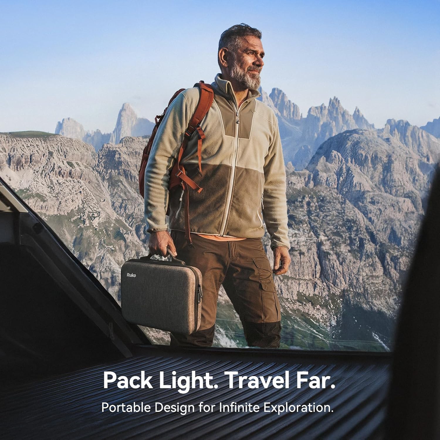 Ruko U11MINI 4K, Drones with Camera for Adults 4K Video 8K Photo, Under 249g, 3-Axis Gimbal, 20000ft FPV Transmission, AI Takeoff/Landing, Auto Return, GPS with Beeper, TOF, Beginner (96-Min Flight) - Image 9