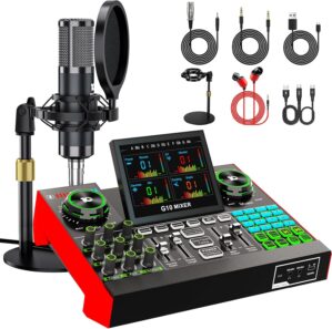 Podcast Microphone Bundle with Live...