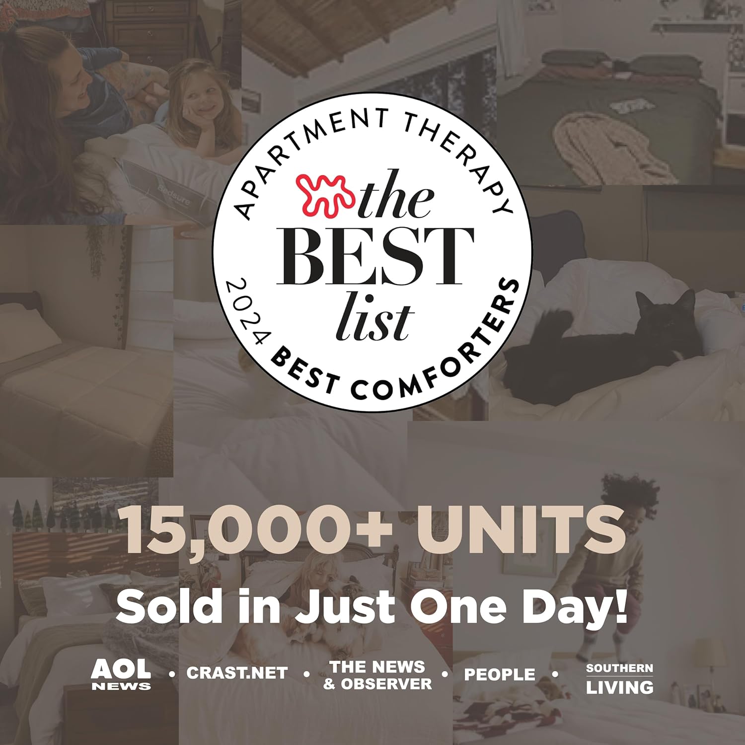 Bedsure Comforter Duvet Insert - Quilted Comforters Queen Size, All Season Duvet, GentleSoft Down Alternative Bedding Blanket, with 8 Tabs, Gifts for Women/Men, White, Queen 88 x 88 Inches - Image 2