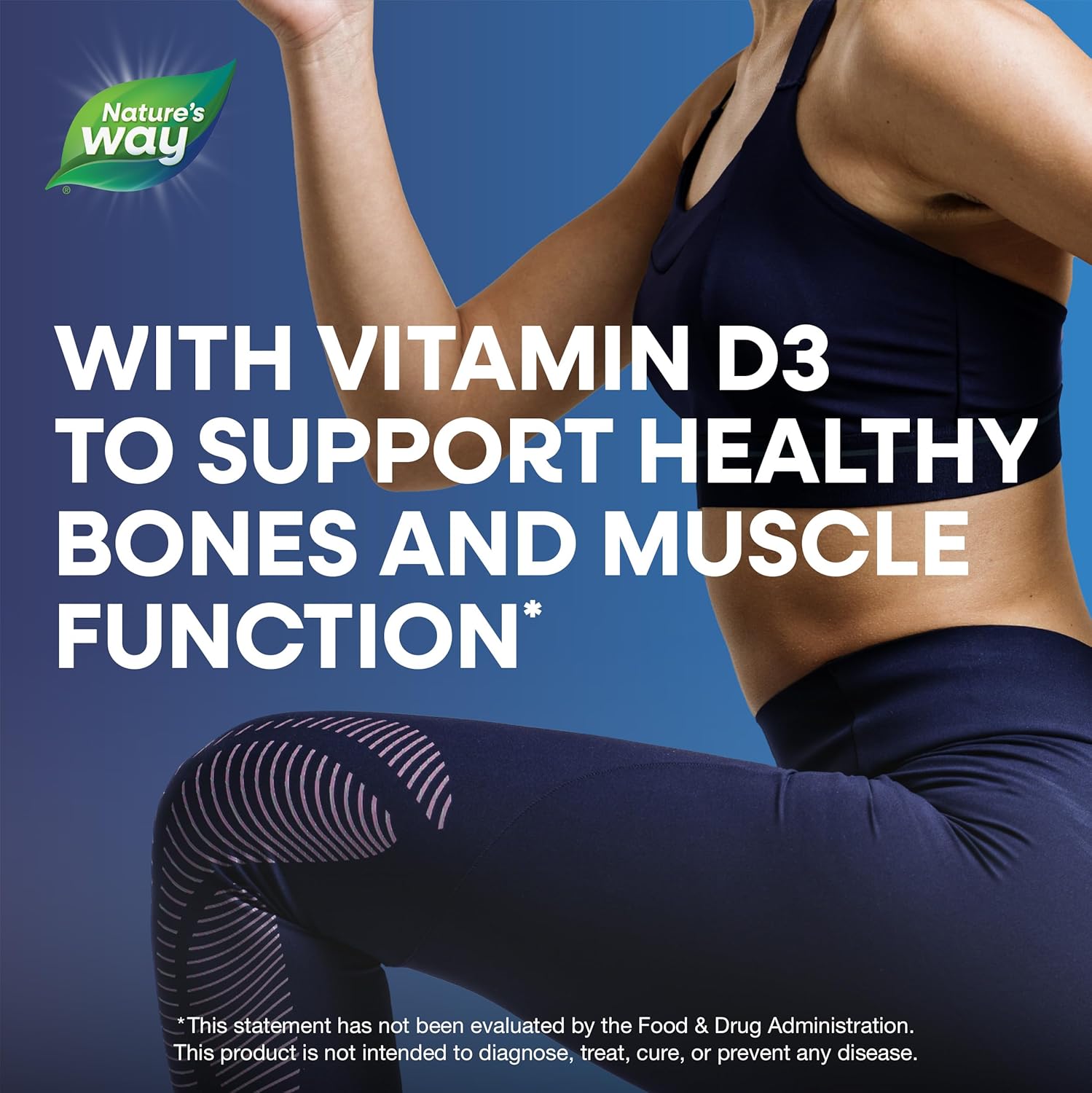 Nature’s Way Ultra-Strength Joint Movement Glucosamine Liquid, Glucosamine, Chondroitin, MSM with Vitamin D3 & Hyaluronic Acid, Fast-Absorbing Liquid, Joint Support Supplement*, Berry Flavored, 16 Oz - Image 3