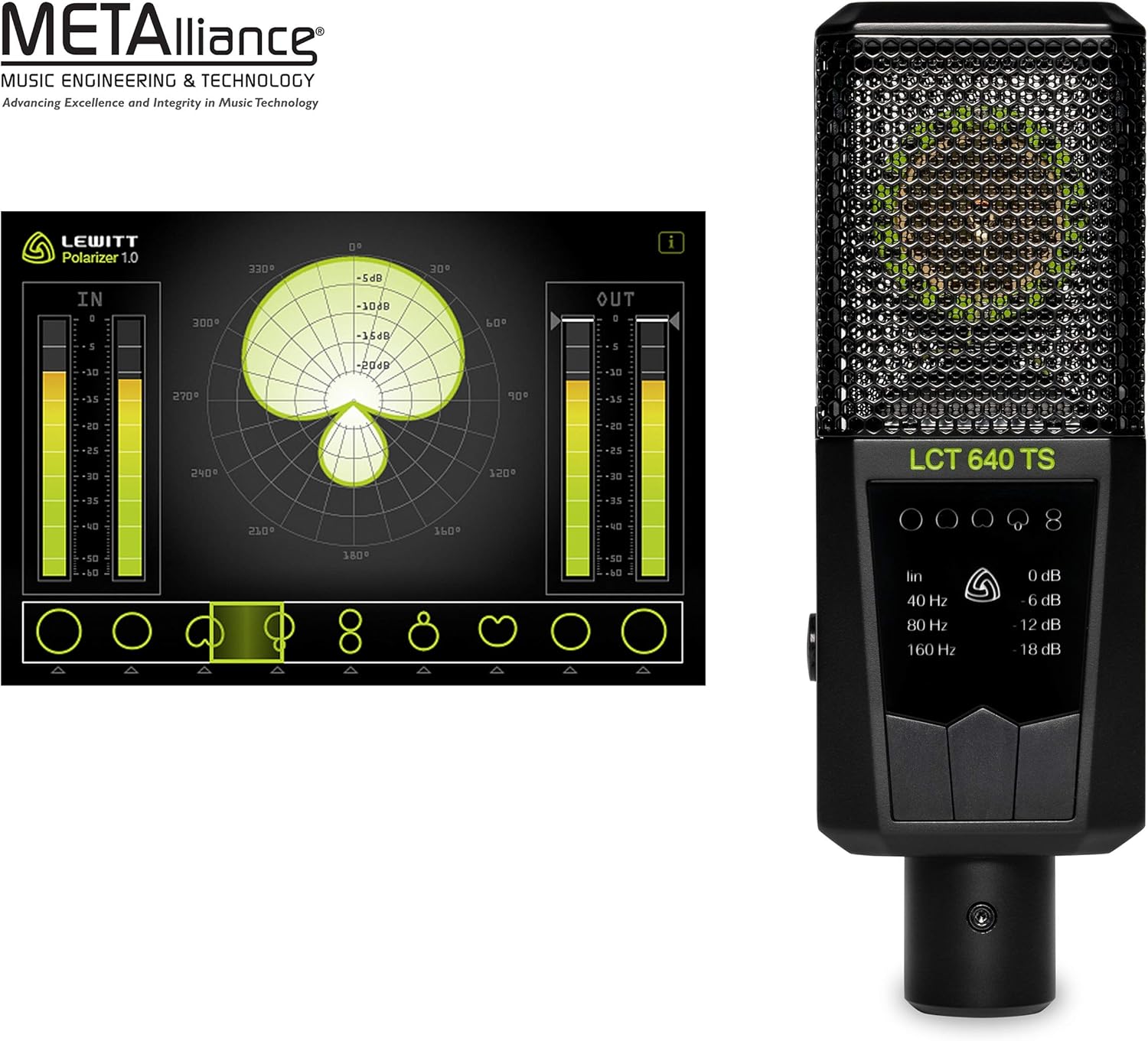LEWITT LCT640 TS Multi Pattern Large Diapragm Mic - Image 3