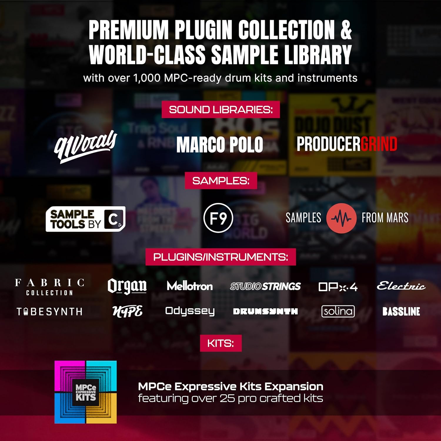 Akai Professional MPC Live III Standalone Portable Music Production Center with MPCe Pads, Sequencer, Touchscreen, Mic, Stereo Monitors, Audio Interface, Wi-Fi, Bluetooth, Battery, Touchstrip - Image 8