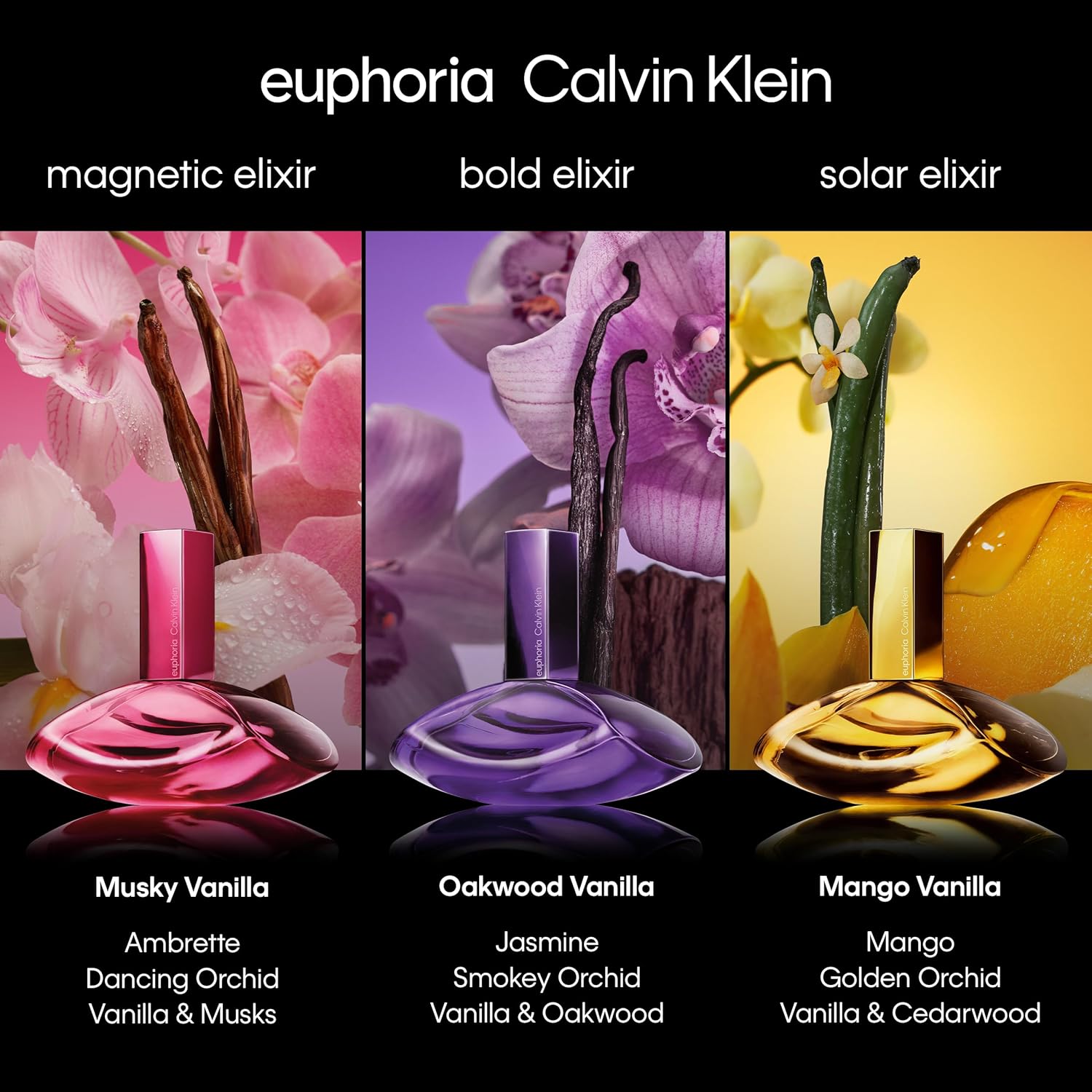 Calvin Klein Euphoria Bold Elixir Parfum Intense – Ambery Perfume for Women – With Jasmine, Smoky Orchid, Vanilla & Oakwood – Long-Lasting Fragrance - Image 10
