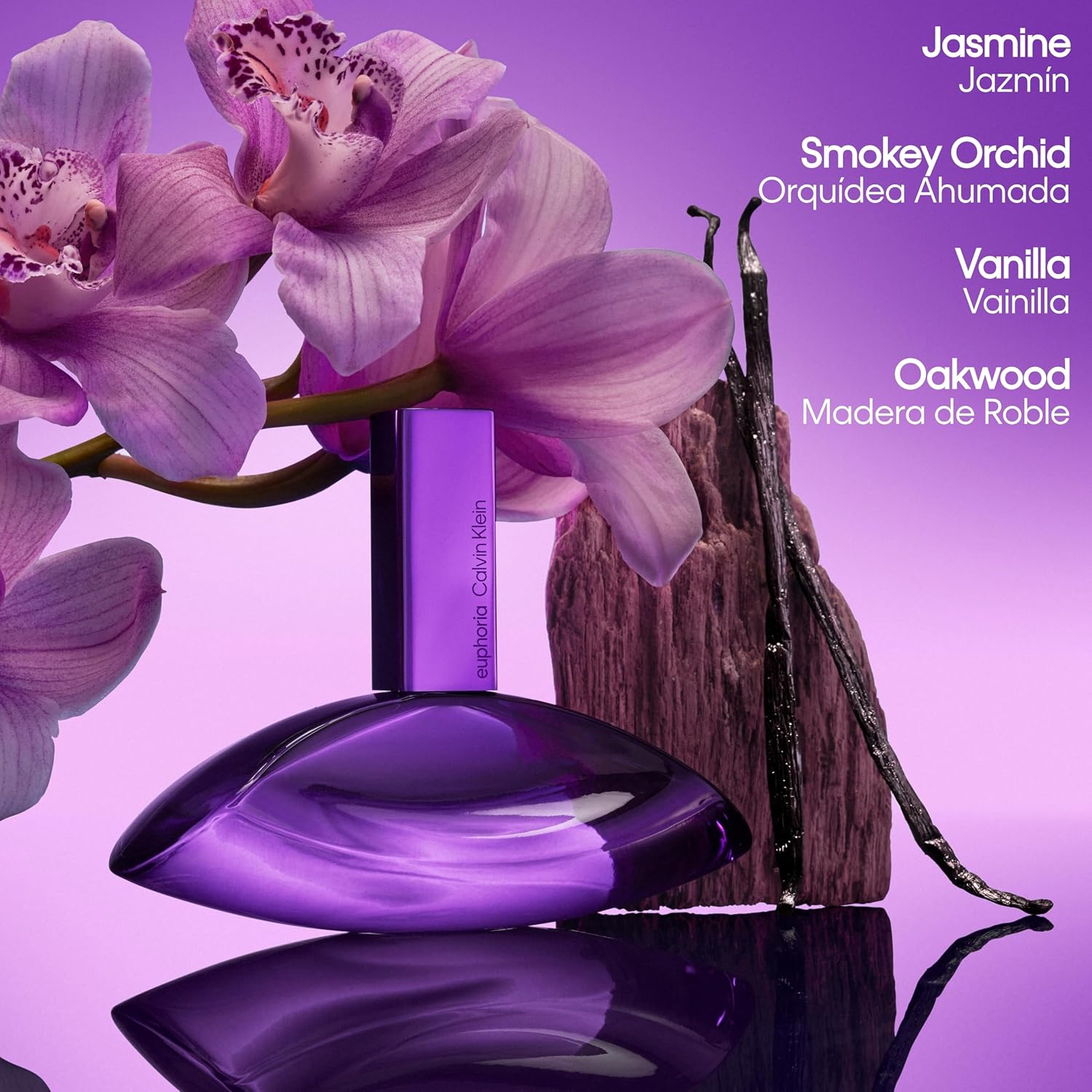 Calvin Klein Euphoria Bold Elixir Parfum Intense – Ambery Perfume for Women – With Jasmine, Smoky Orchid, Vanilla & Oakwood – Long-Lasting Fragrance - Image 3