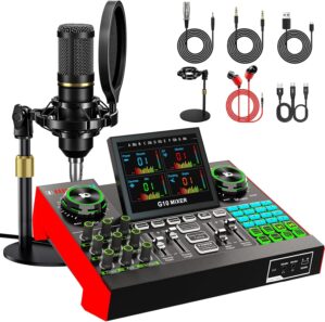 Podcast Microphone Bundle with Live...