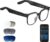 AI Smart Glasses with Camera, 8MP HD Camera Glasses with Video Recording Dual Mic, Real-time Translation & AI Voice Assistant, Identify Objects, IP65 Waterproof, Ideal for Travel & Meetings