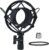 Universal Microphone Shock Mount, Mic Clip Holder for Diameter 47mm-53mm Mic Anti Vibration Adjustable High Isolation Shock Mount