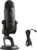 Logitech Creators Blue Yeti USB Microphone for PC, Mac, Gaming, Recording, Streaming, Podcasting, Studio and Computer Condenser Mic with Blue VO!CE effects, 4 Pickup Patterns, Plug and Play – Blackout