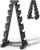 Dumbbell Rack Stand Only, Compatible with Peloton Weights, Ergonomic Weight Rack for Home Gym Dumbbells with 6-Tier, Space-Saving Home Gym Storage Rack, Plus Neoprene Set Storage, Compact