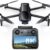 Ruko U11MINI 4K (RC3), Professional 8K Drone with 5.5″ Touchcreen, Drones with camera for Adults 4K Video, 3-Axis Gimbal, 20000ft FPV Transmission, Under 249g FAA Exempt, Beginner (64-Min Flight)