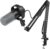 FIFINE K688 Podcast Microphone Kit, USB/XLR Dynamic Microphone with Boom Arm for PC/XLR Mixer, Gaming Mic with Mute Button, Headphone Jack for Vocal, Voice-Over, Streaming, Music Recording -K688CT