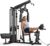Sportsroyals Home Gym, Multifuntional Workout Station with 150LBS Weight Stack, Full Body Workout Equipment for Home Exercise Fitness