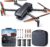 Bwine F7MINI 4K Video 8K Photo Drones with Camera for Adults, 3-Axis Gimbal EIS, 96Mins, 249g FAA-exempt, Over 6KM Transmission, AI GPS Smart Return, Follow, Waypoint, Orbit Fly, Better for Beginner