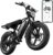 TST Electric Bike for Adults 1500W Peak 20″ Fat Tire All-Terrain E-Bike 60/110 Miles 28 MPH Electric Dirt Bike – 48V 15/25 AH Battery Tested to UL 2849 Powered Electric Bicycle