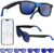 2026 Smart Audio Glasses with Electrochromic Lenses, Adjustable Tint Sunglasses for Driving,Travel,Daily Use,Open Ear Bluetooth 5.4, AI Translation, Premium Tech Gadget Gift for Men Women