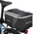 JXFUKAL Rear Bike Rack Bag with Rain Cover, 7L/9L/10L/12L Waterproof Bicycle Ebike Saddle Bag Cycling Pannier Trunk Carrier with Reflector & Adjustable Cord for Commuter Travel Outdoor
