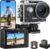 Dragon Touch 4K Action Camera – Vision 3 20MP Underwater Waterproof Camera with 4X Zoom 170° Wide Angle WiFi Sports Cam with Remote 2 Batteries and Mounting Accessories Kit