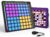 Synido MIDI Pad Beat Maker Machine with 64 Velocity Sensitive RGB Pads, Portable MIDI Controller 8 * 8 Backlit Beating Machine with Easy Mode for Music Production Beginners, TempoPAD Z-1