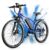 Misodo Electric Bike for Adults, 1500W Peak Mountain Ebike with 25 MPH, 65 Miles Range, 7 Speeds, 48V 10Ah Removable Battery 26″ Ebike for Commute