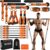 KUTIZE Pilates Bar Kit with Resistance Bands, Heavy Duty Pilates Equipment for Men, Training Bands with Handles for Legs, Hip, Back, Arm, Abs, Chest, Shoulders, Portable Home Gym Workout Equipment